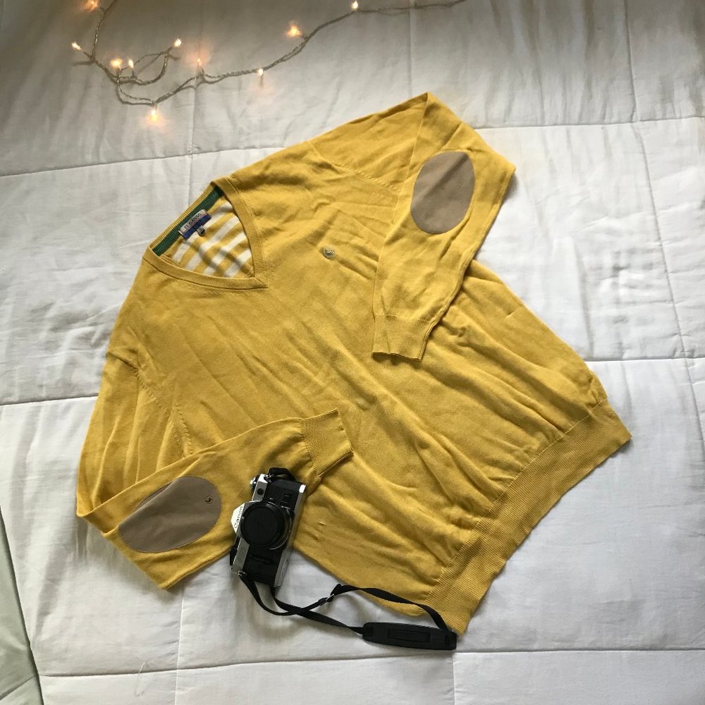 El Ganso Cotton V-Neck Sweater (never worn)